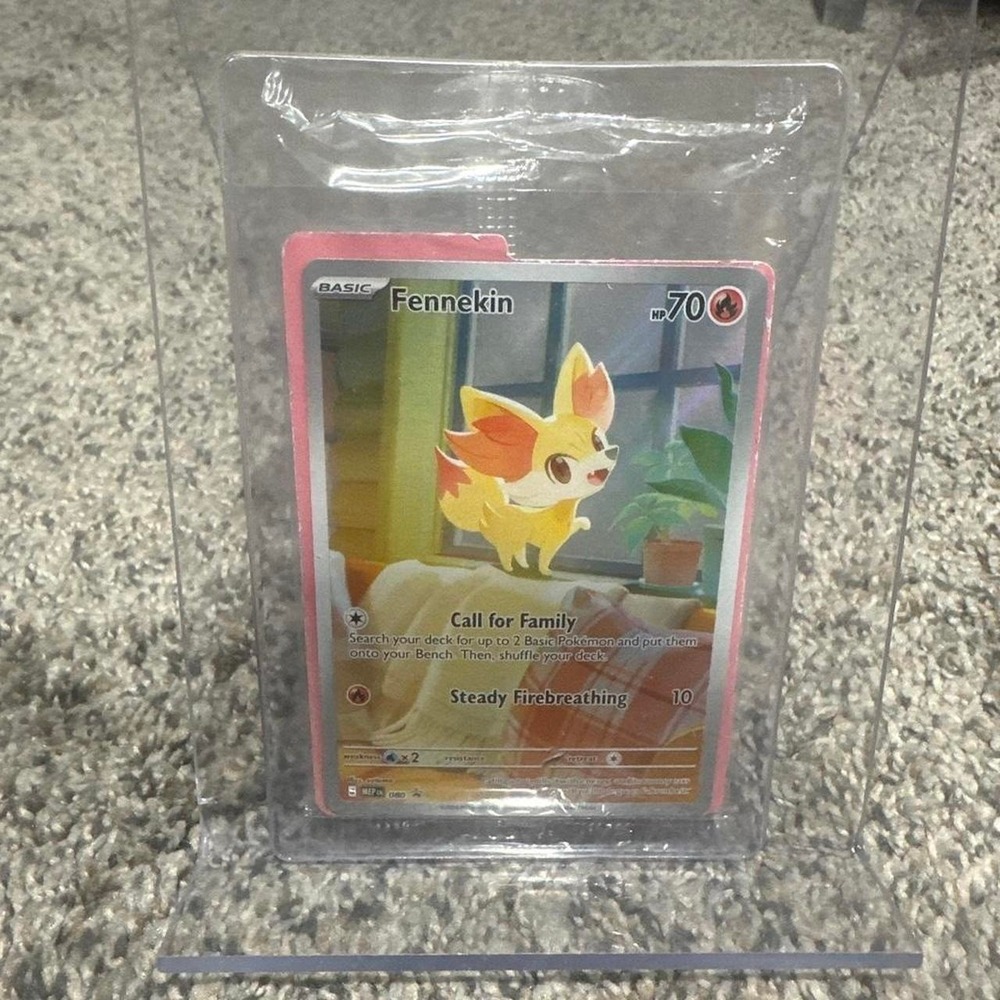 Pokemon TCG Fennekin 080 Black Star Promo Sealed Chaos Rising Elite Trainer Box